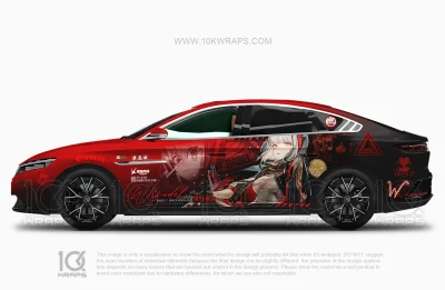 Wisadel Arknights Itasha Folierung – Alfa Romeo Stelvio