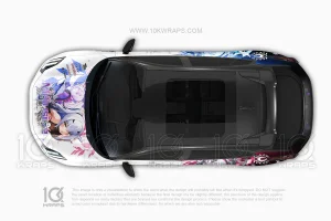 Melusine Fate/Grand Order Auto Anime Folierung – Dodge Challenger