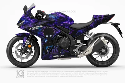 Akame ga Kill! Kawasaki Ninja 500 Motorcycle Wrap – Custom Anime Itasha Vinyl Design