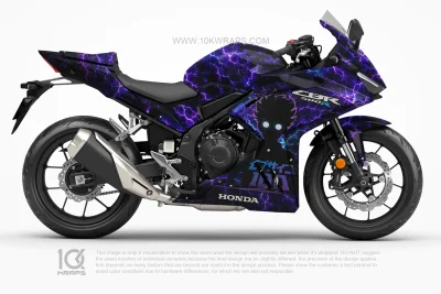 Akame ga Kill! Kawasaki Ninja 500 Motorcycle Wrap – Custom Anime Itasha Vinyl Design