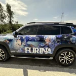 Furina Genshin Impact Anime Itasha Folierung Auto für Audi S5 [GI-26] (复制) photo review